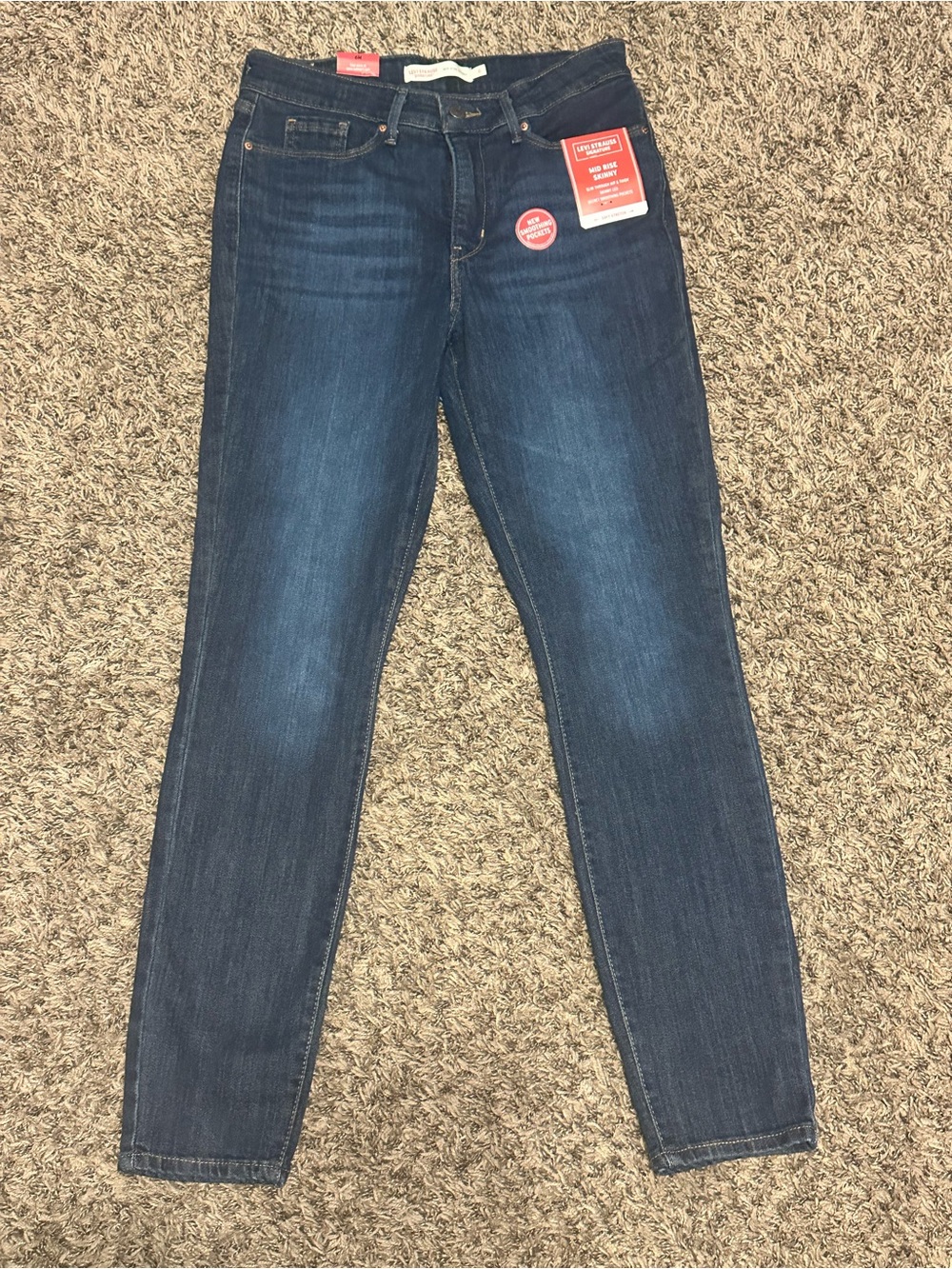Levi's Dark Indigo Women's Skinny Jeans